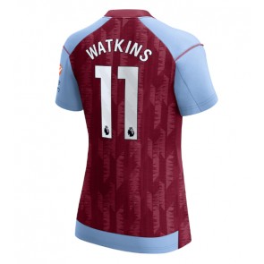 Aston Villa Ollie Watkins #11 Hjemmebanetrøje Dame 2023-24 Kort ærmer